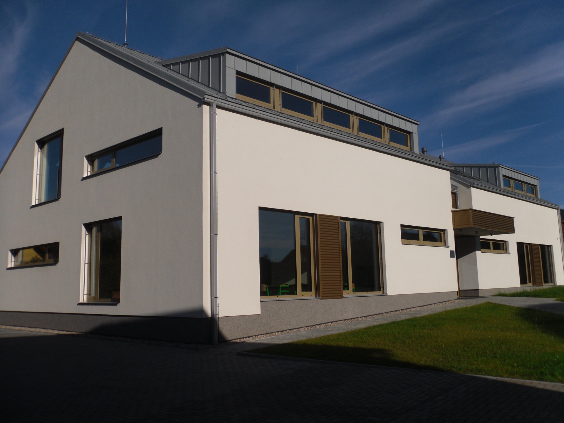 Nový pavilon školy a jeho vybavení